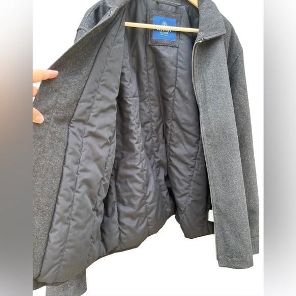 Old Navy Gray Wool Coat size XL/TG/XG - Picture 6 of 16